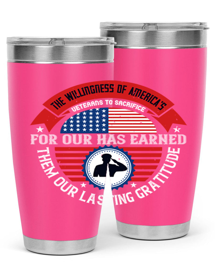 the willingness of americas 88#- Veterns Day- Tumbler