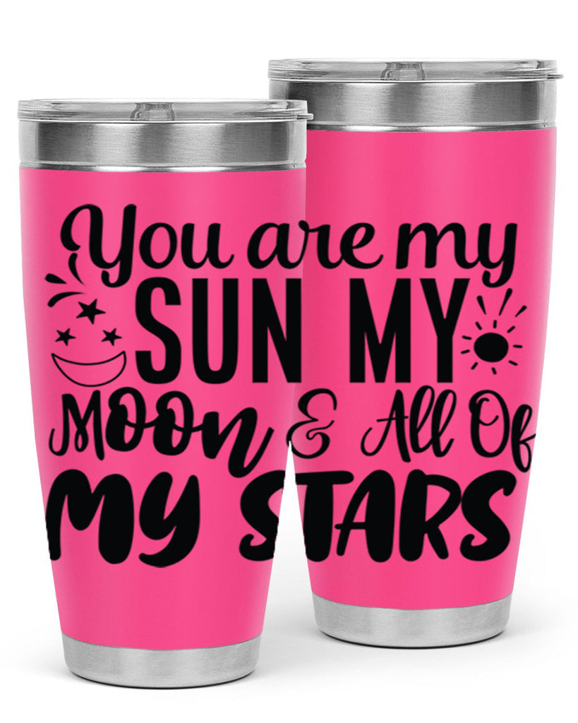 you are my sun my moon all of my stars 4#- family- Tumbler