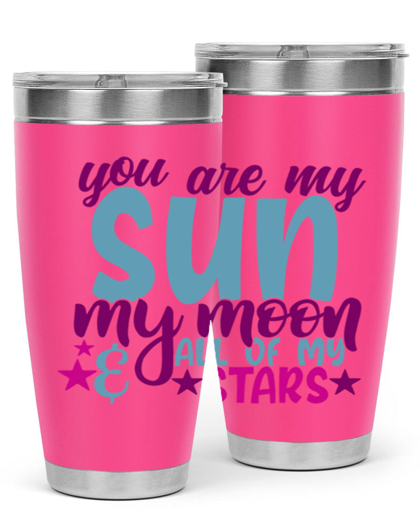 you are my sun my moon all of my stars 6#- family- Tumbler