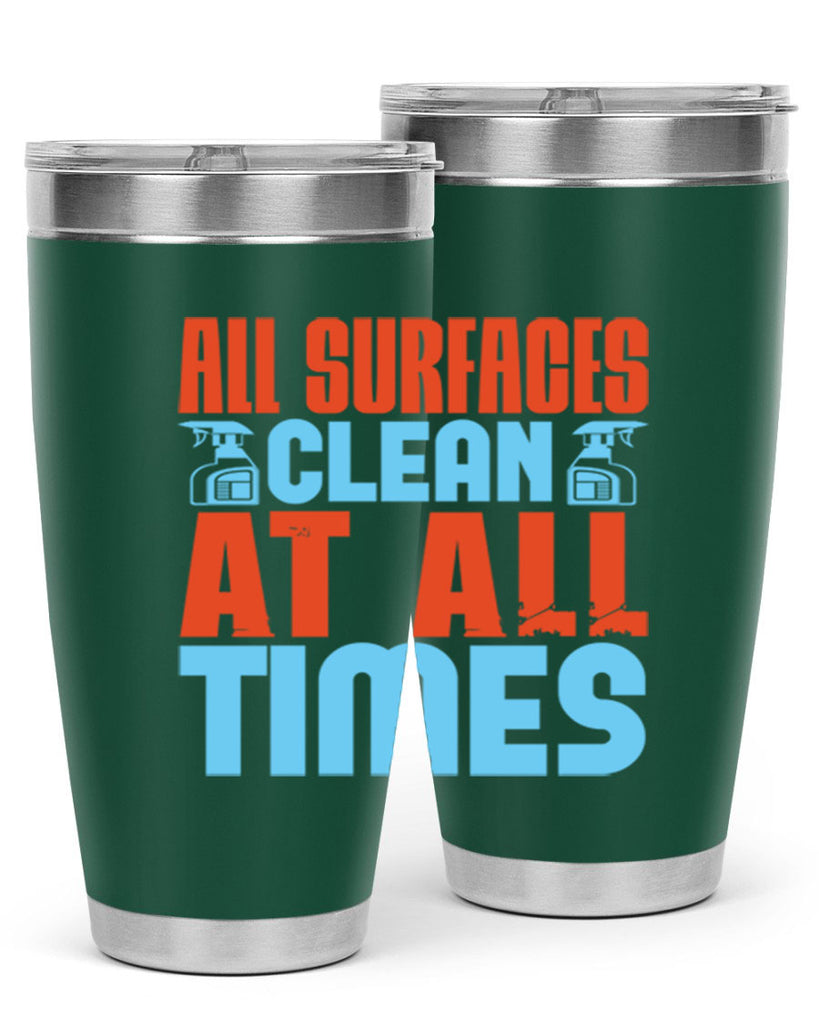 All surfaces clean at all times Style 2#- cleaner- tumbler