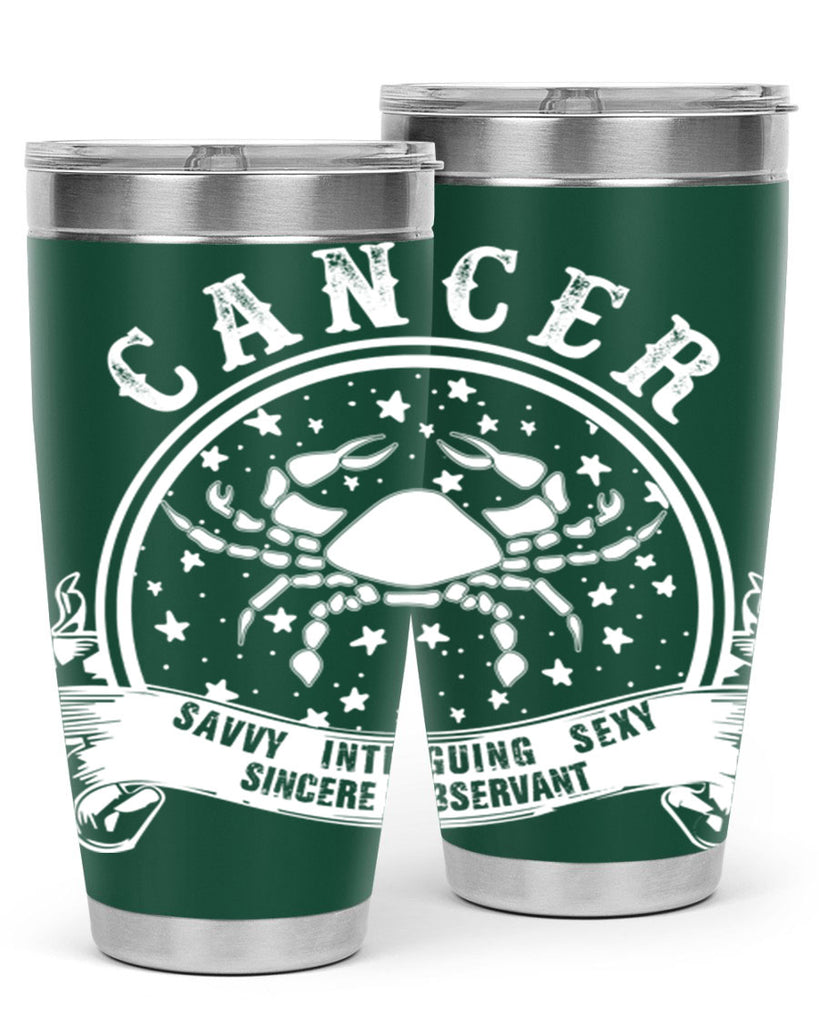 Cancer 14#- zodiac- Tumbler