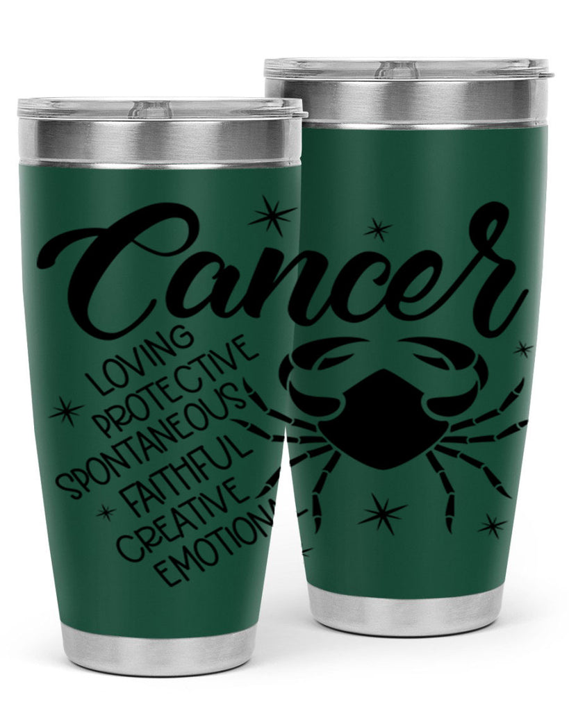 Cancer 151#- zodiac- Tumbler