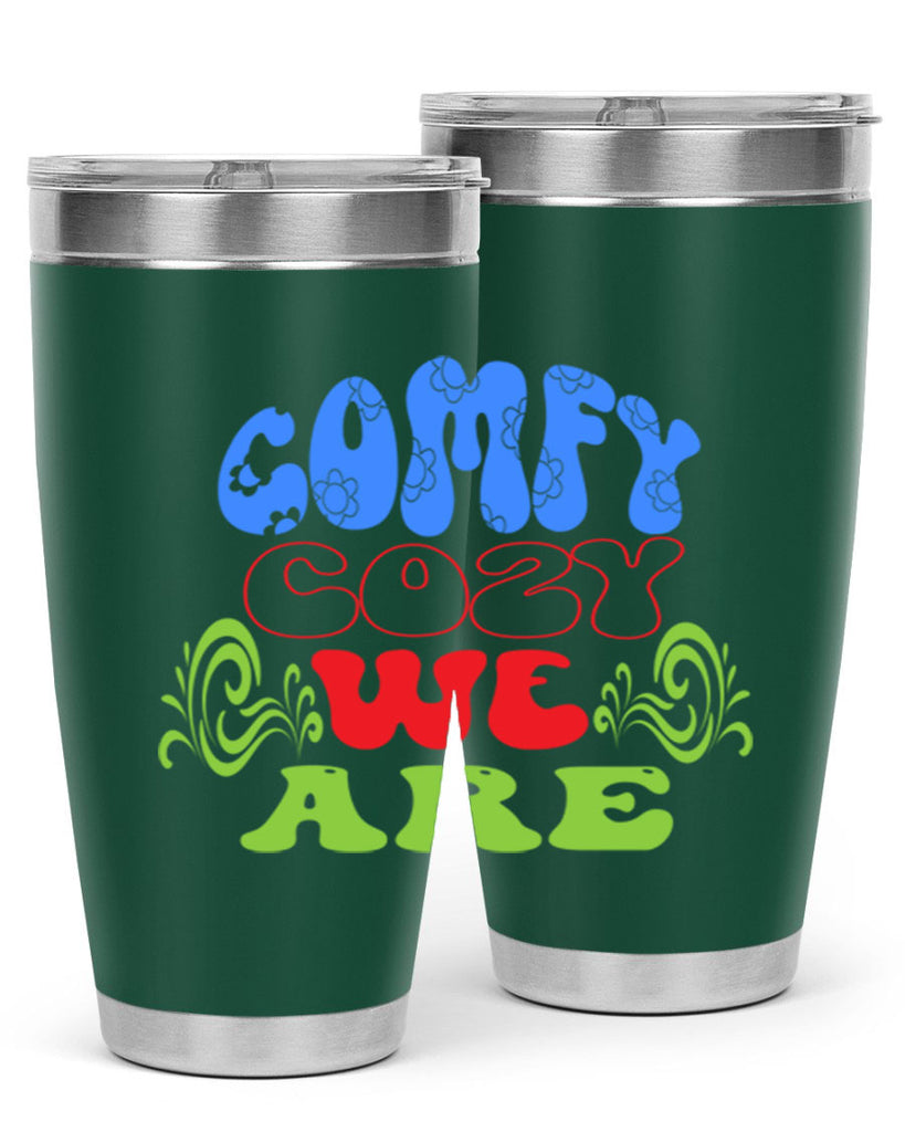 Comfy cozy we are 58#- winter- Tumbler