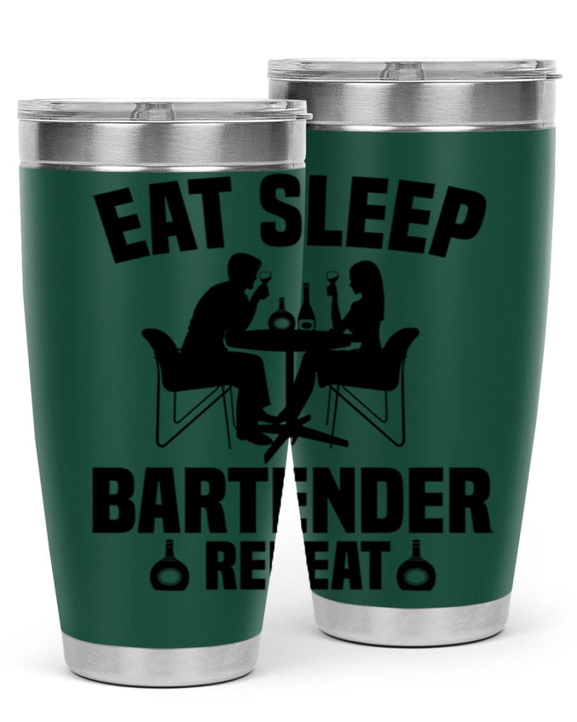 Eat sleep Style 3#- bartender- tumbler
