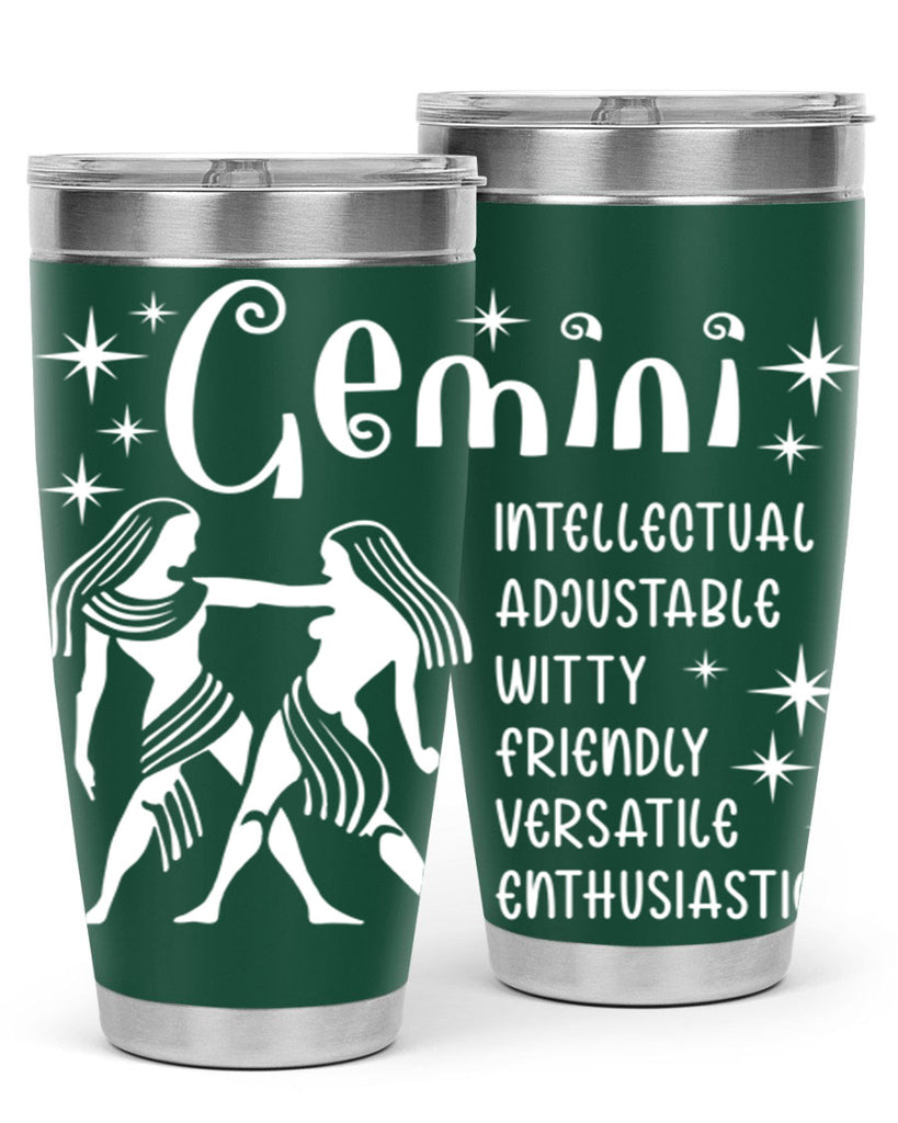 Gemini 221#- zodiac- Tumbler