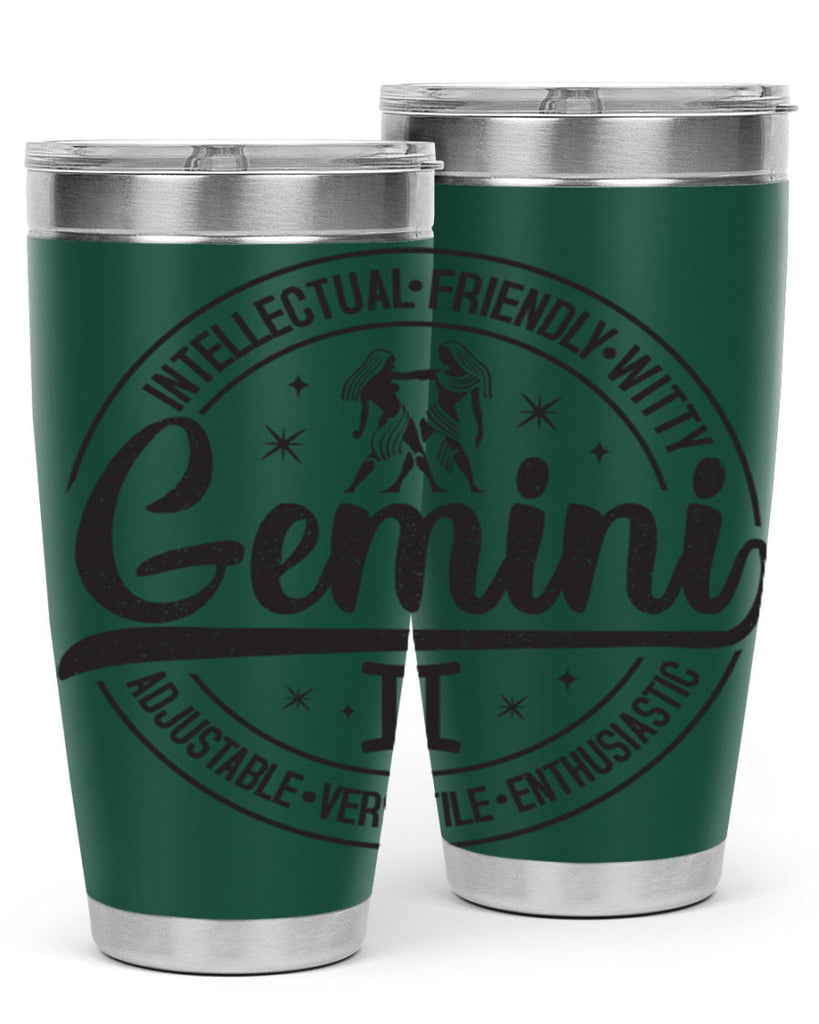 Gemini 225#- zodiac- Tumbler