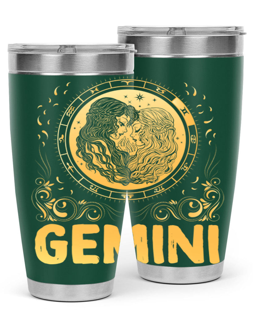 Gemini 234#- zodiac- Tumbler