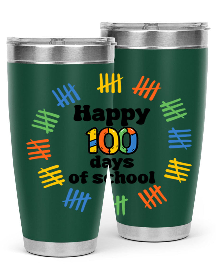 Happy 100 Days of School 51#- 100 days of school- Tumbler