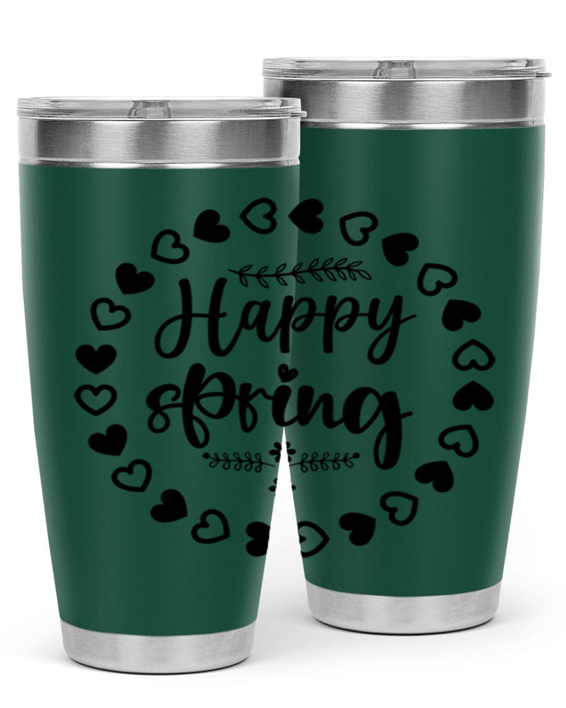 Happy Spring 174#- spring- Tumbler