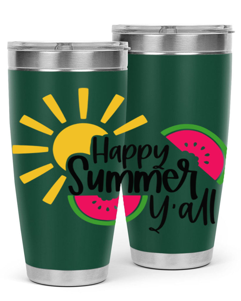 Happy Summer Yall Style 41#- summer- Tumbler