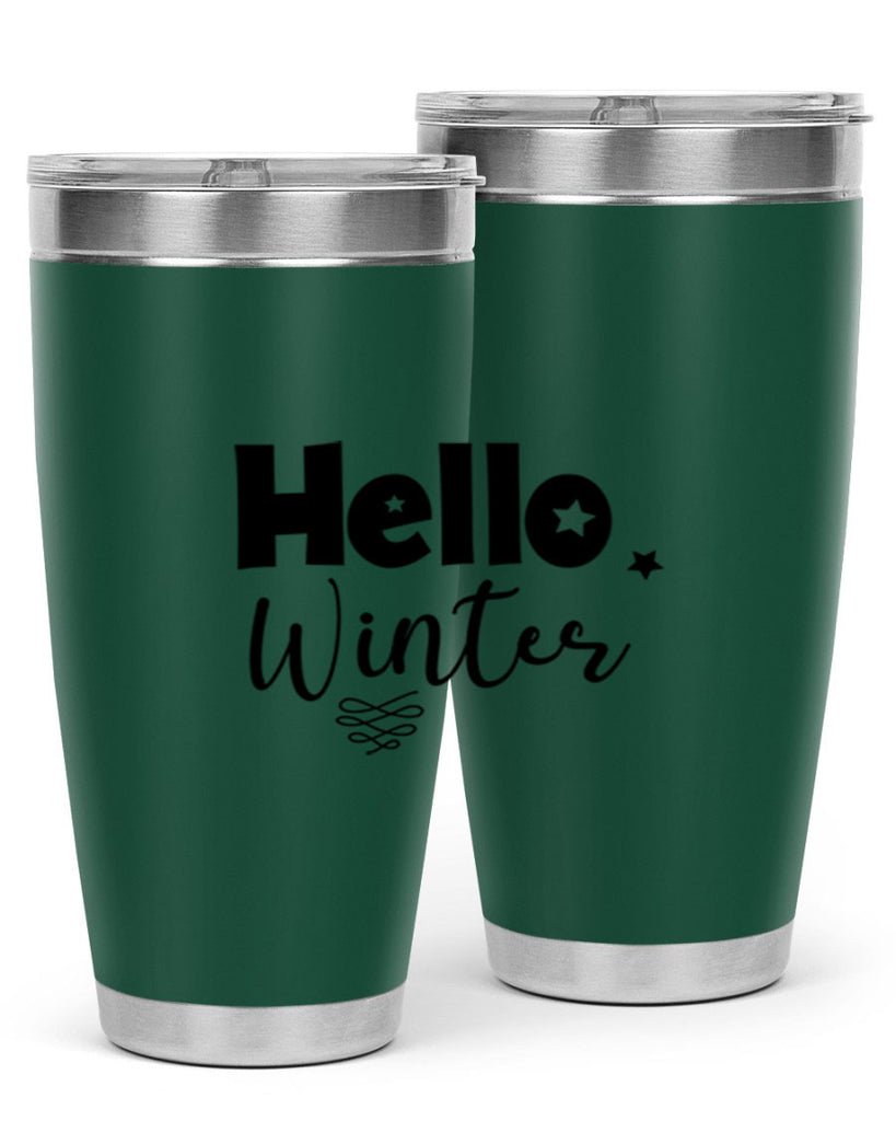 Hello Winter 170#- winter- Tumbler