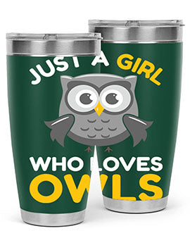 Just a Boy Who Loves A TurtleRabbit 11#- owl- Tumblers