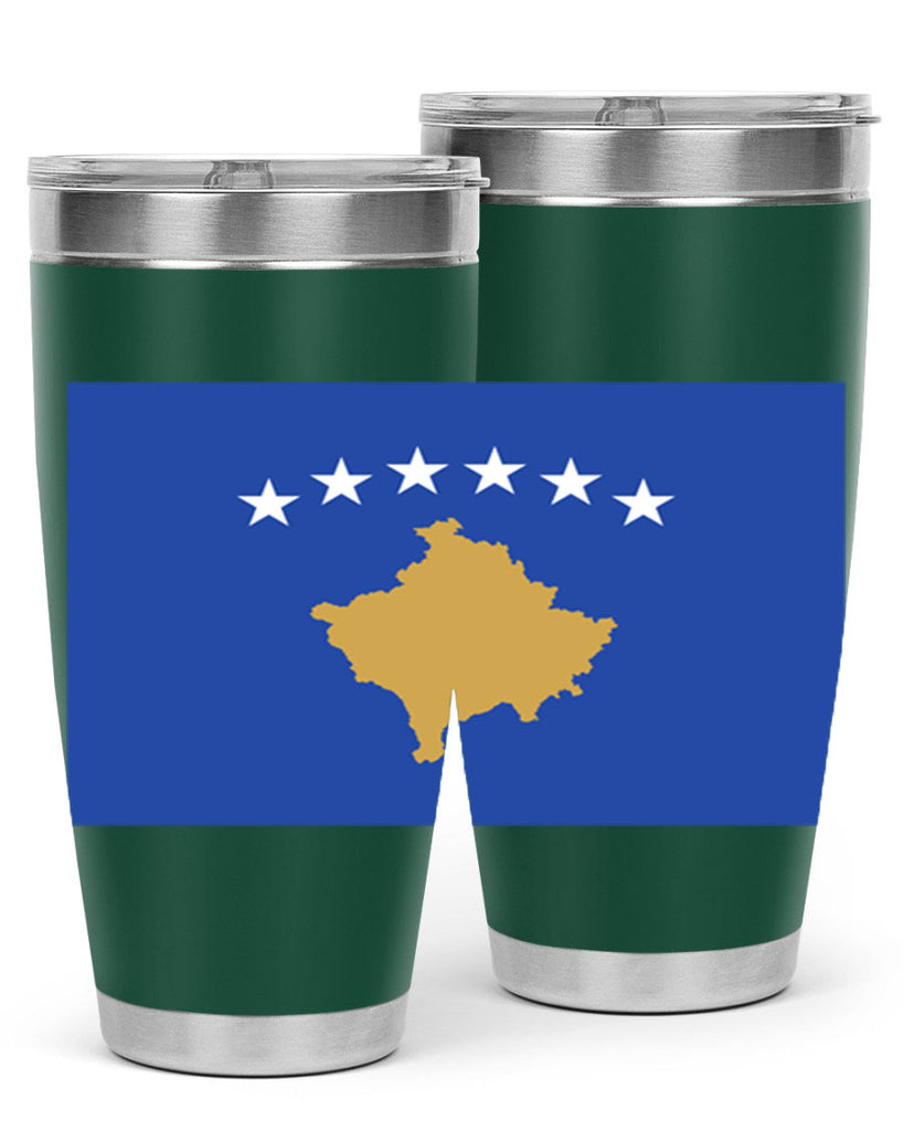 Kosovo 108#- world flags- Tumbler