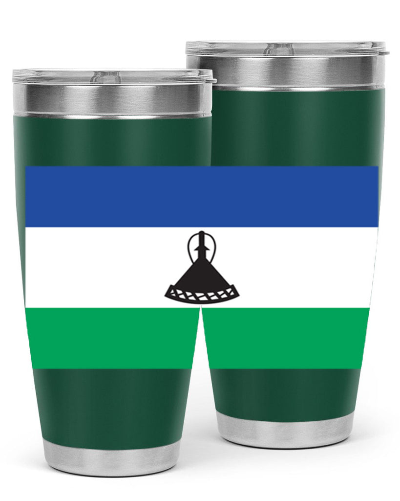Lesotho 102#- world flags- Tumbler