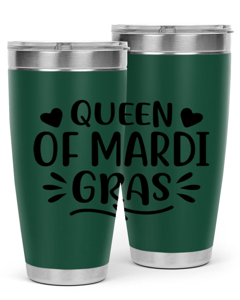 Queen Of Mardi Gras 133#- fashion- Cotton Tank