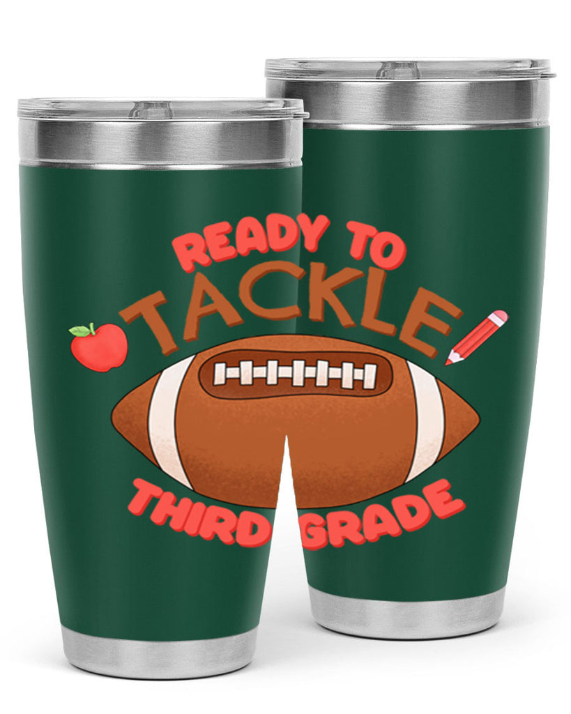 Ready to tackle 3rd Grade 22#- 3rd grade- Tumbler