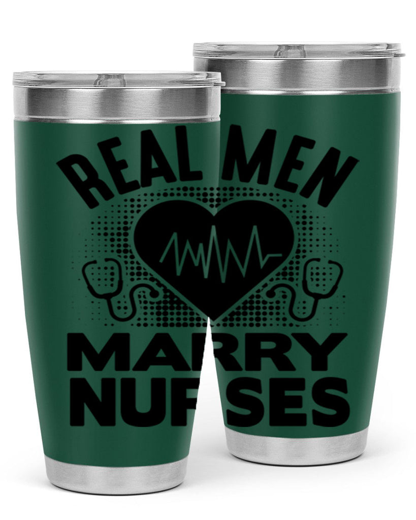 Real men Style 253#- nurse- tumbler