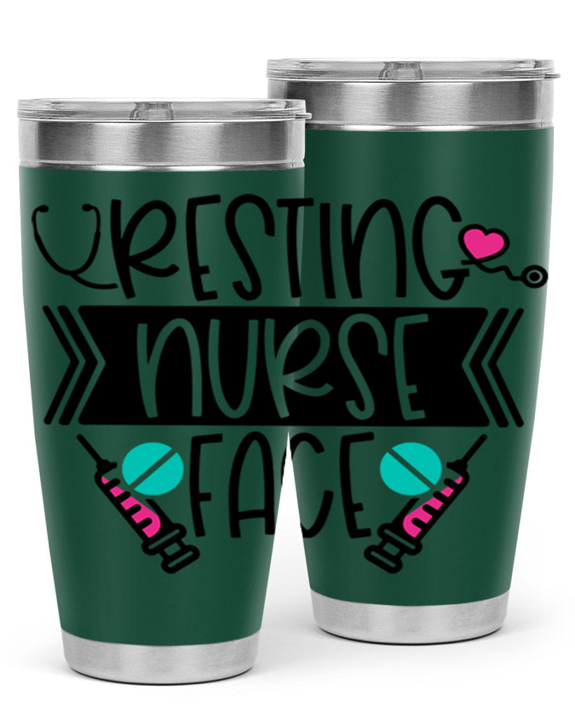 Resting Nurse Face Style Style 58#- nurse- tumbler