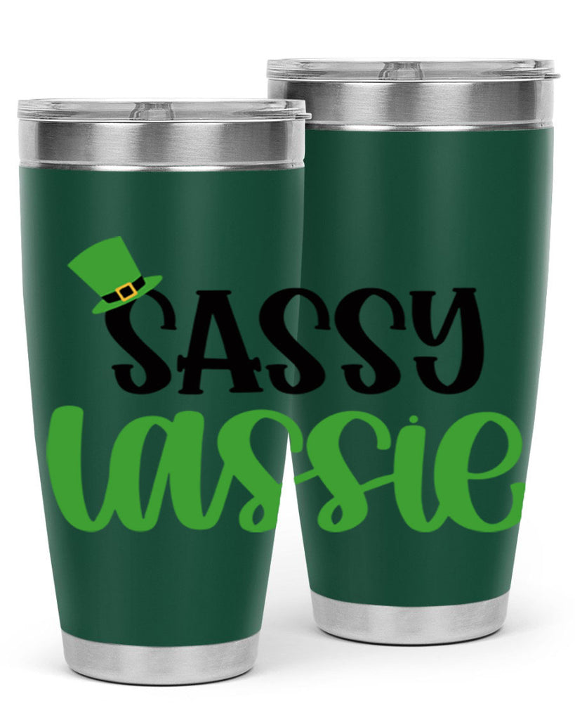 Sassy Iassie Style 34#- St Patricks Day- Tumbler