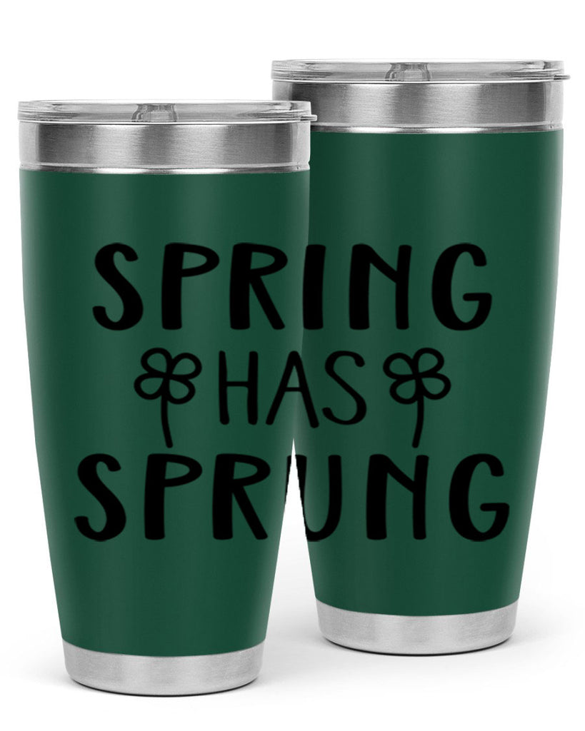 Spring has sprung design  490#- spring- Tumbler