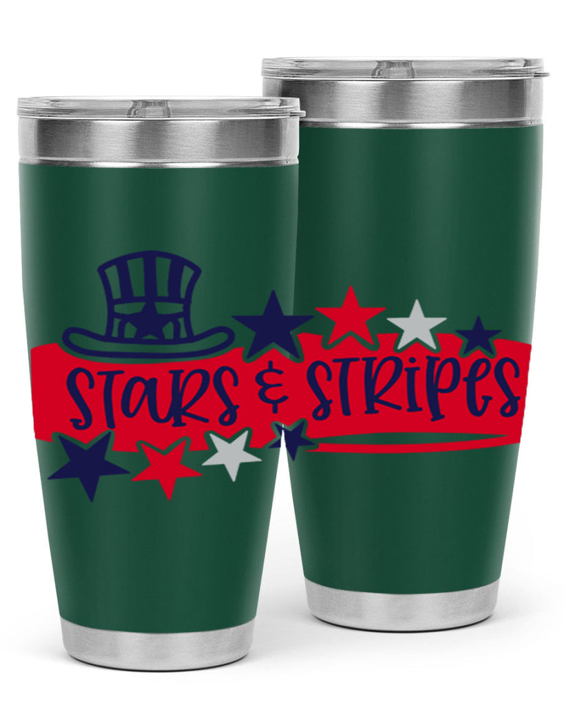 Stars Stripes Style 175#- Fourt Of July- Tumbler