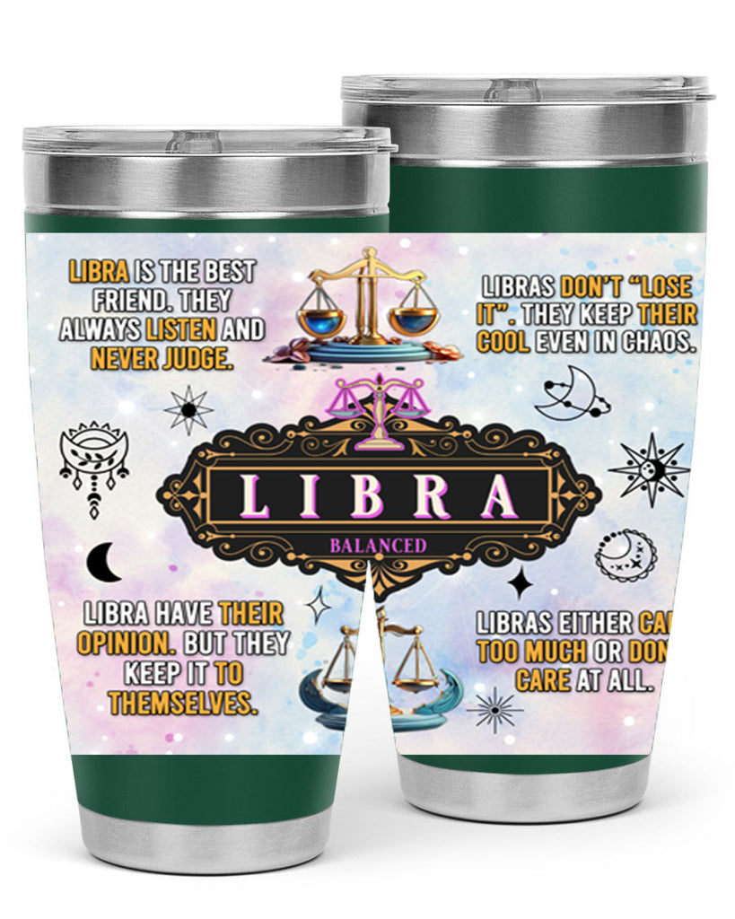 StraightLibra 474#- zodiac- Tumbler
