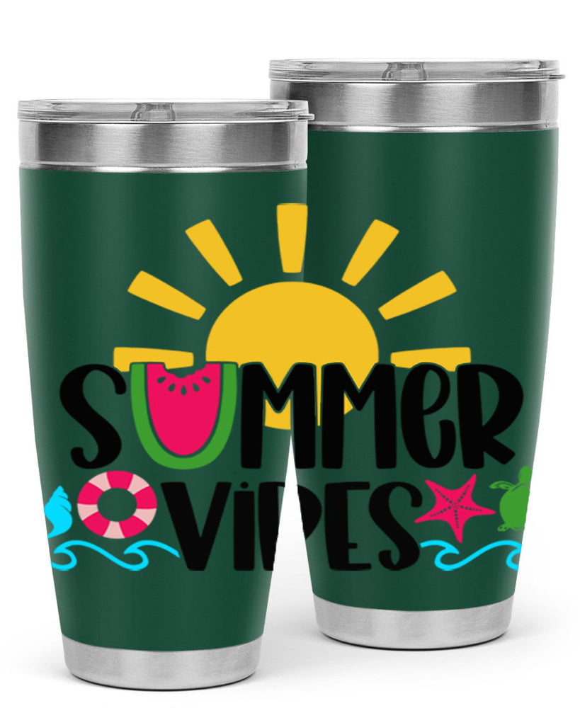 Summer Vibes Style 19#- summer- Tumbler