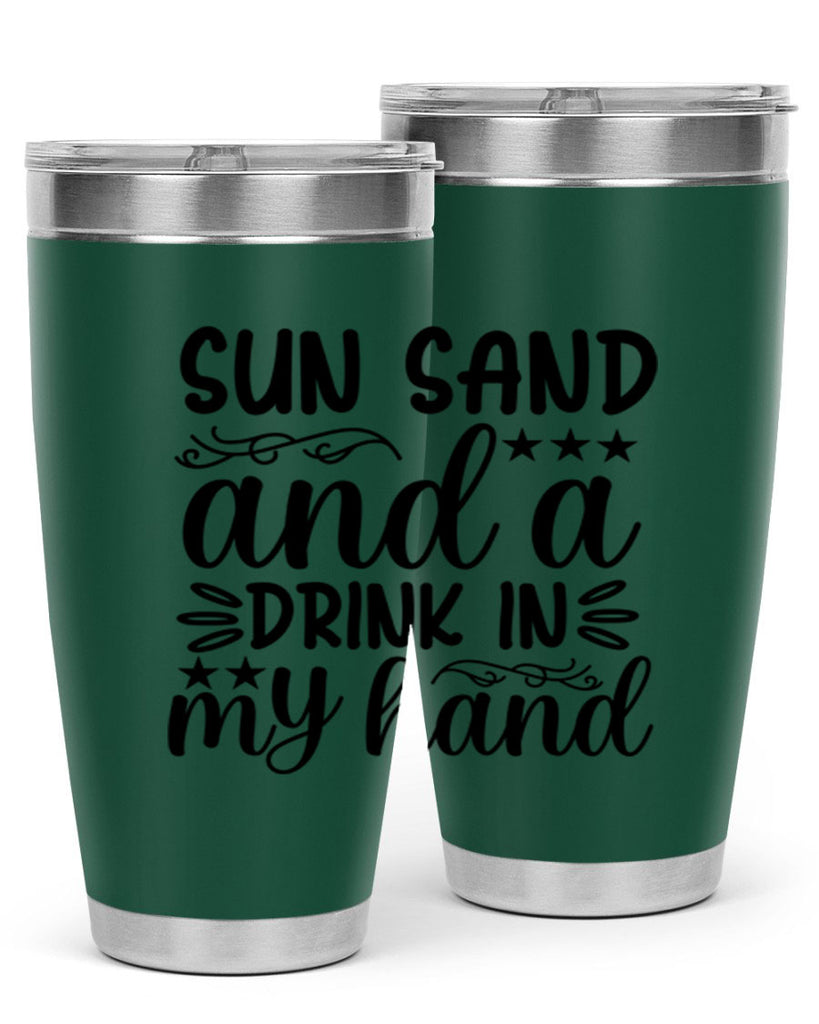 Sunsandandadrink 482#- zodiac- Tumbler