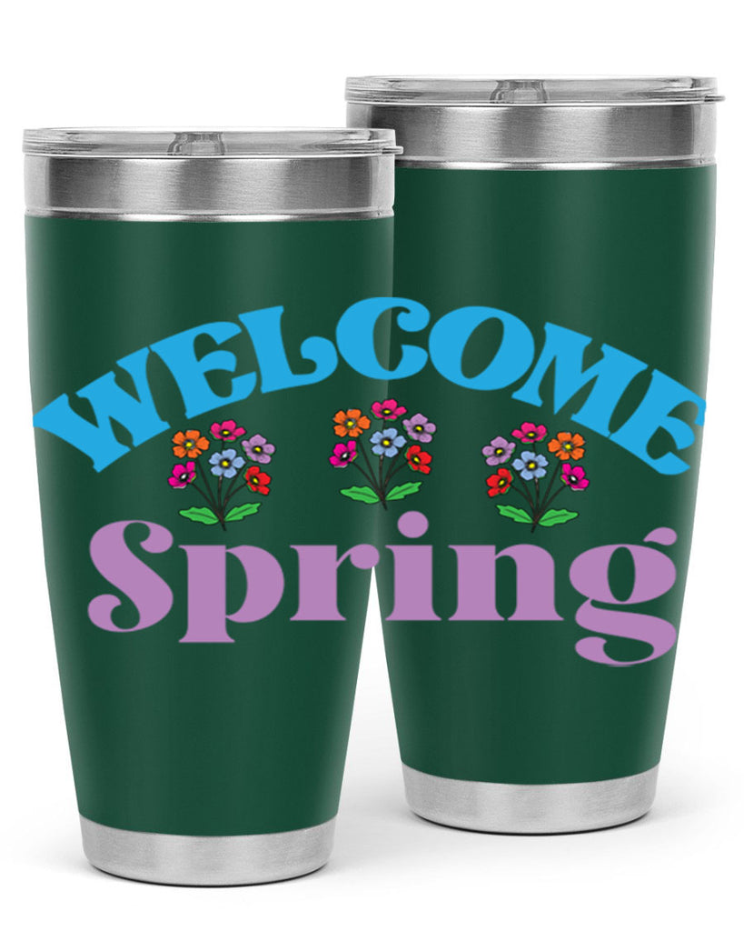 Welcome Spring  600#- spring- Tumbler