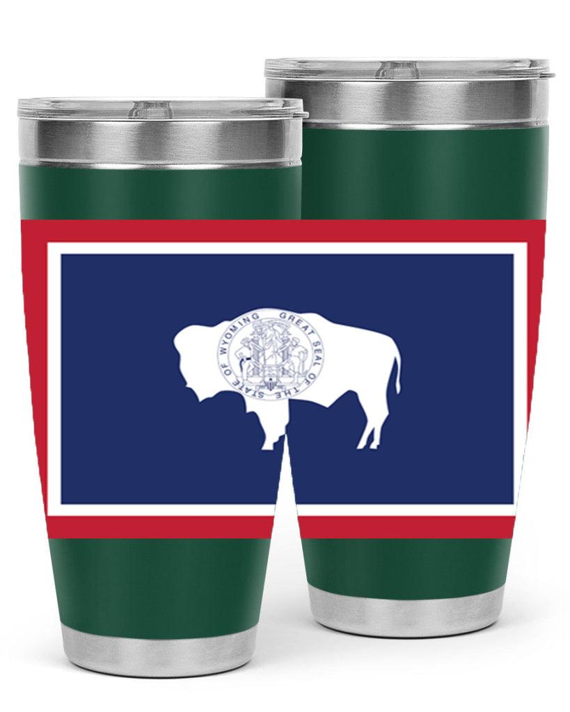 Wyoming 1#- stateflags- Tumbler