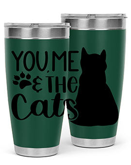 You Me The Cat Style 110#- cat- Tumbler