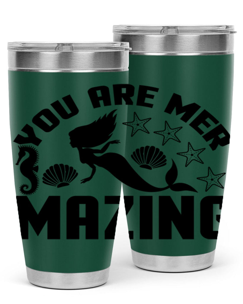 You are mer mazing 685#- mermaid- Tumbler