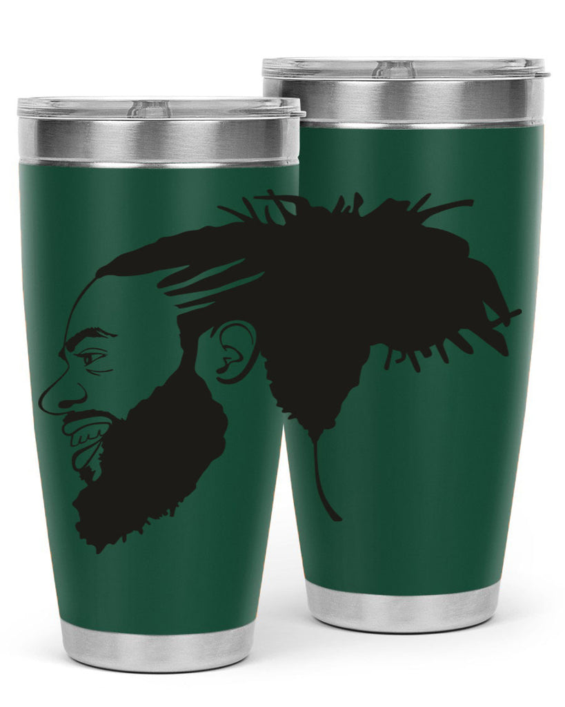 beardman 45#- black men - boys- tumbler