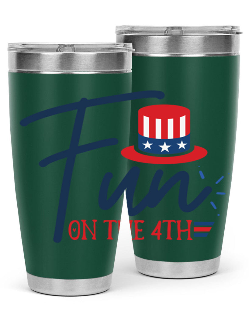 fun on the th Style 18#- Fourt Of July- Tumbler