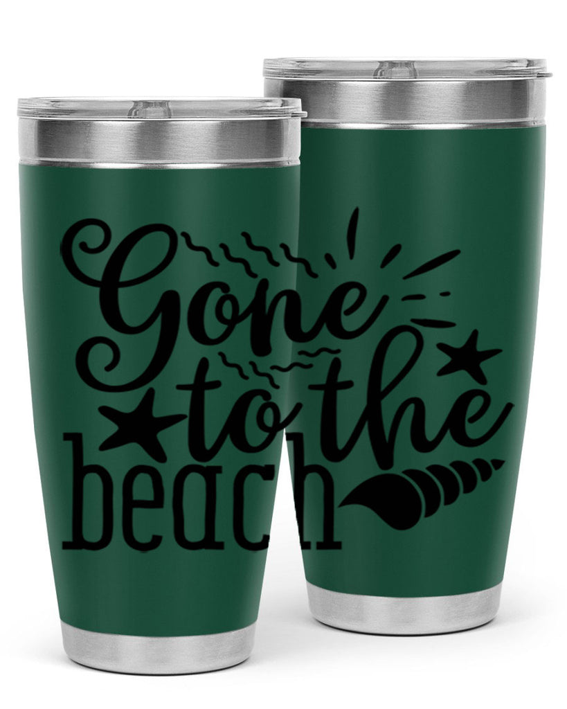 gone to the beach Style 100#- summer- Tumbler