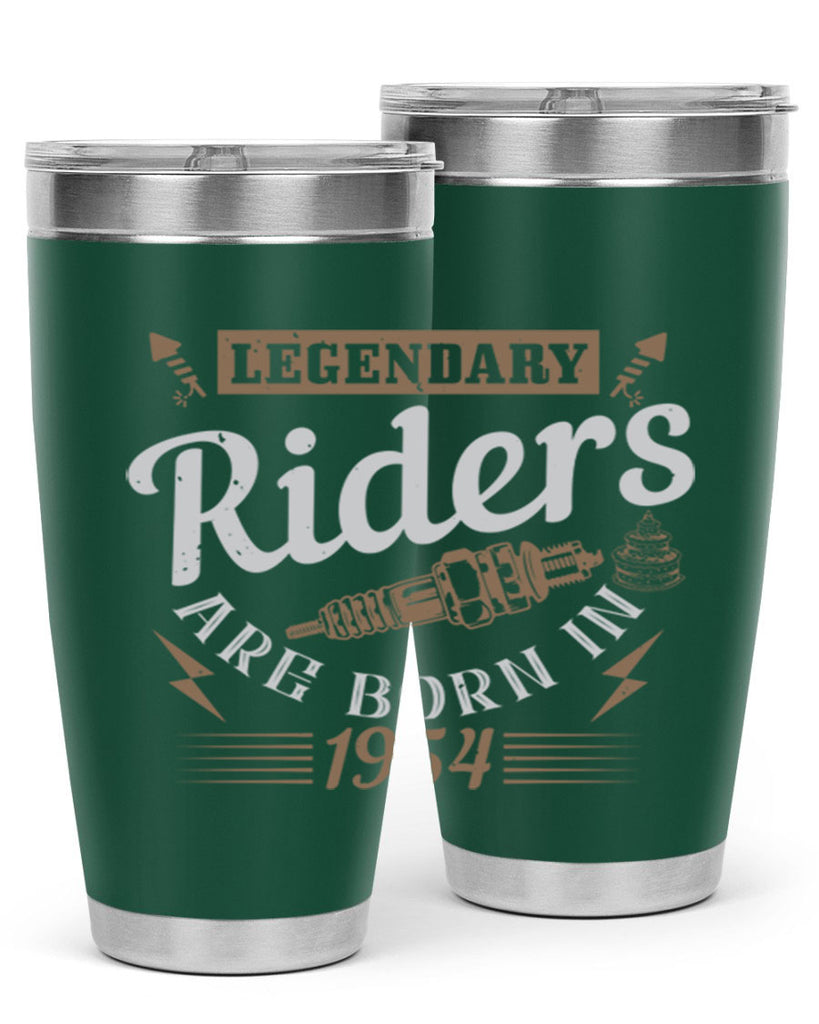 legendary riders are born in Style 60#- birthday- tumbler
