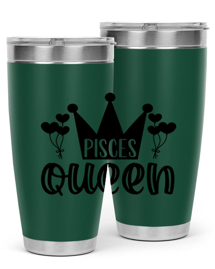 pisces queen 377#- zodiac- Tumbler