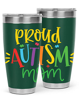 proud autism mom Style 35#- autism- Tumbler