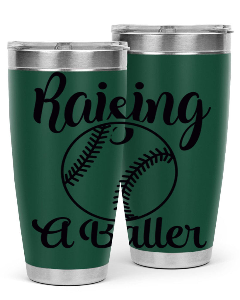 raising a baller 2277#- softball- Tumbler