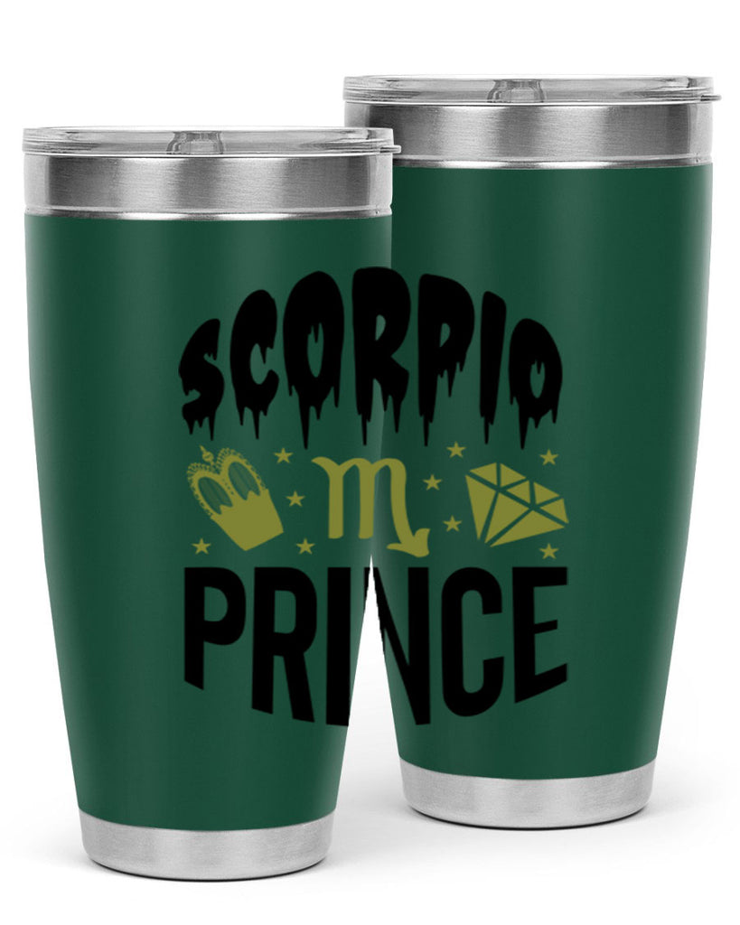 scorpio prince 445#- zodiac- Tumbler