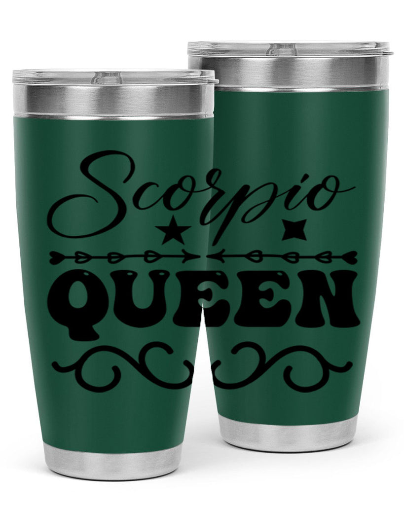 scorpio queen 447#- zodiac- Tumbler