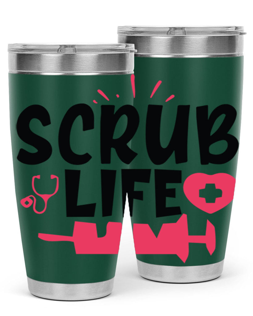 scrub life Style Style 44#- nurse- tumbler