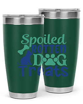 spoiled rotten dog treats Style 62#- dog- Tumbler