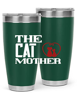 the cat mother Style 117#- cat- Tumbler