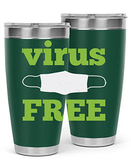 virus free Style 20#- corona virus- Tumbler