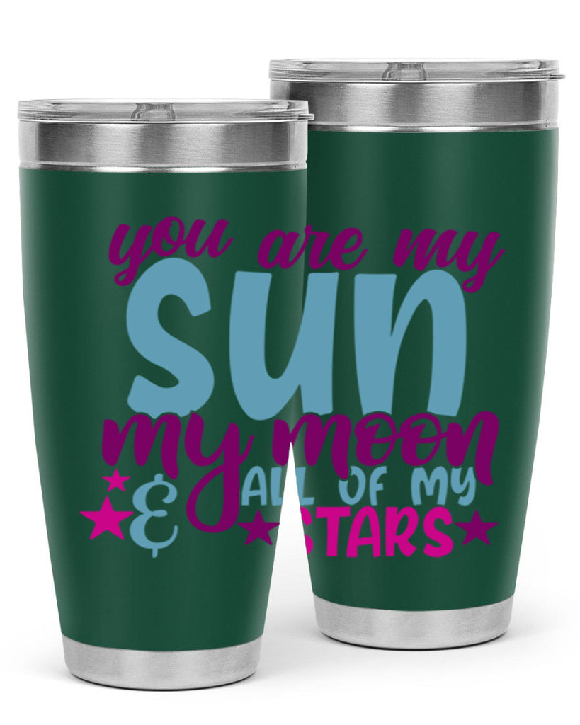 you are my sun my moon all of my stars 6#- family- Tumbler