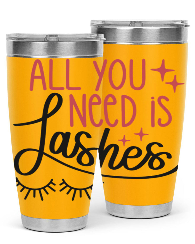 All You Need Is Lashes Style 146#- make up- Tumbler
