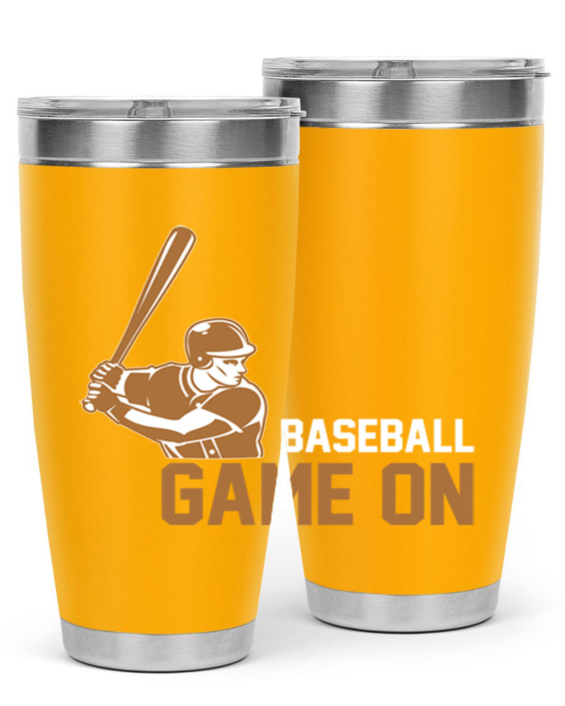 Baseball game 1446#- baseball- Tumbler