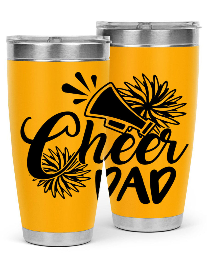 Cheer dad 1391#- cheer- Tumbler