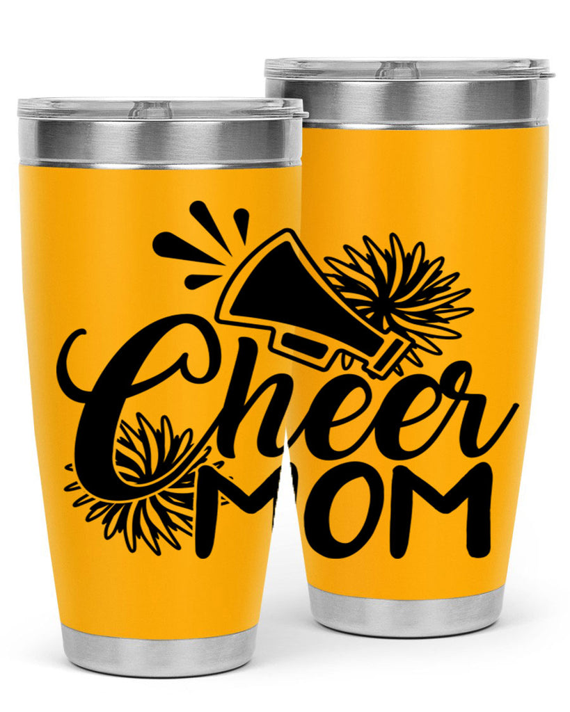 Cheer mom 1385#- cheer- Tumbler